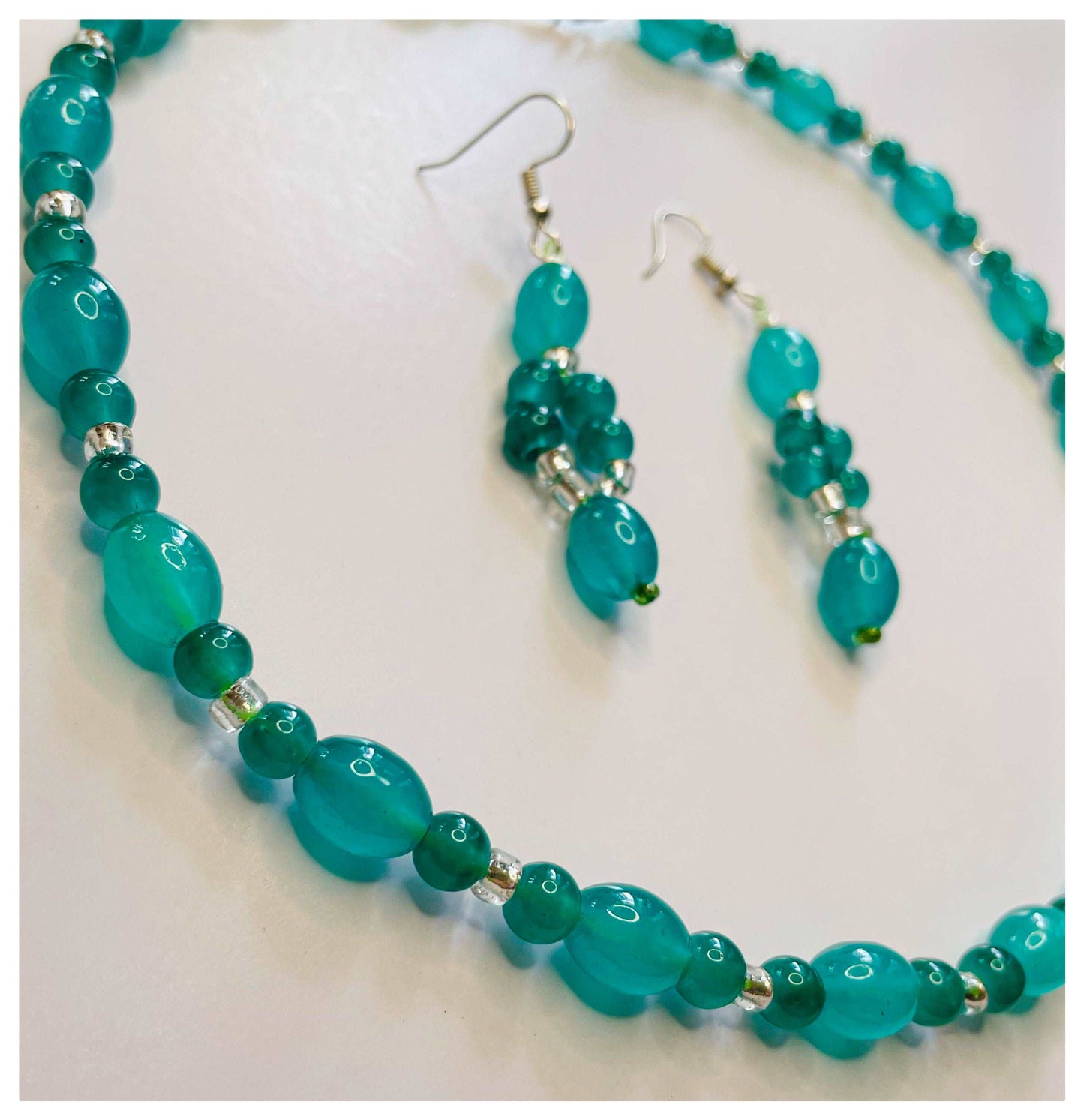 Green Mala Set - beattrangi