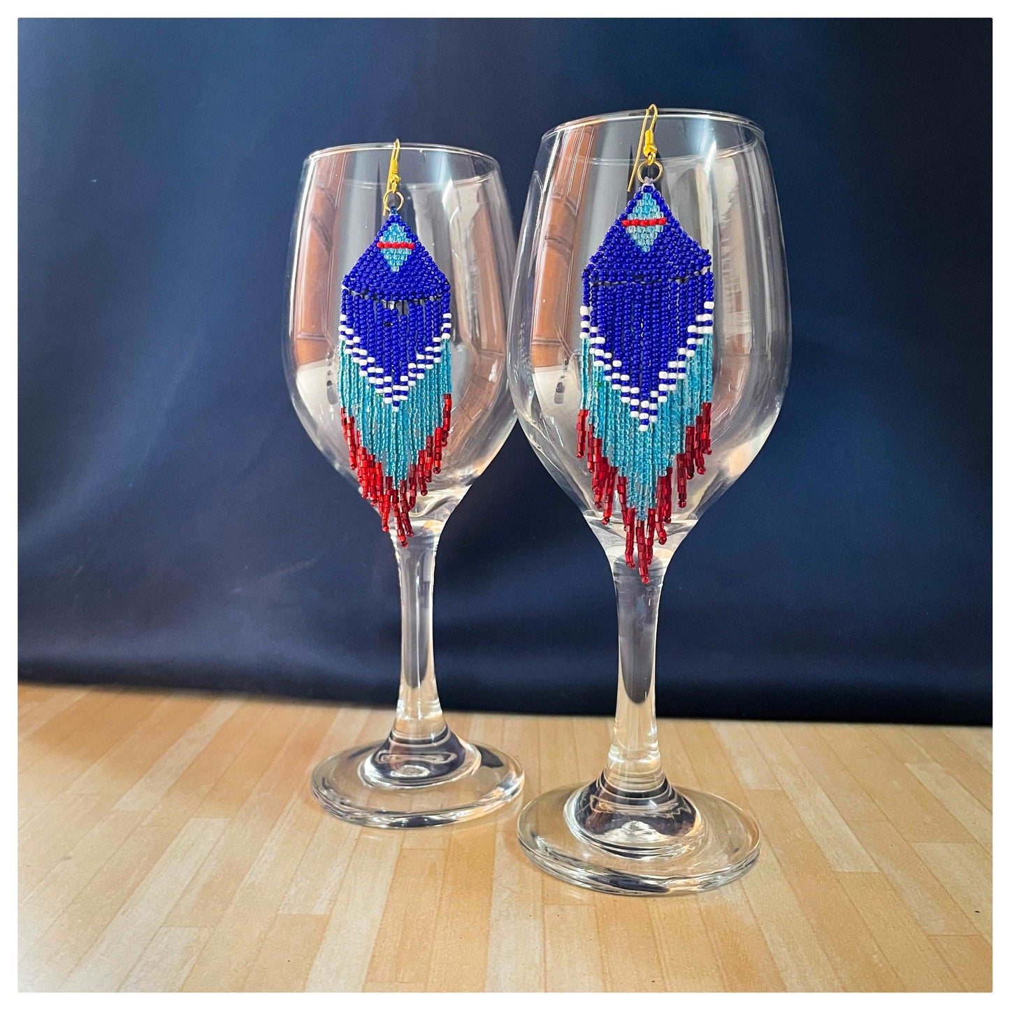 Neeli Jhaalar Earrings - beattrangi