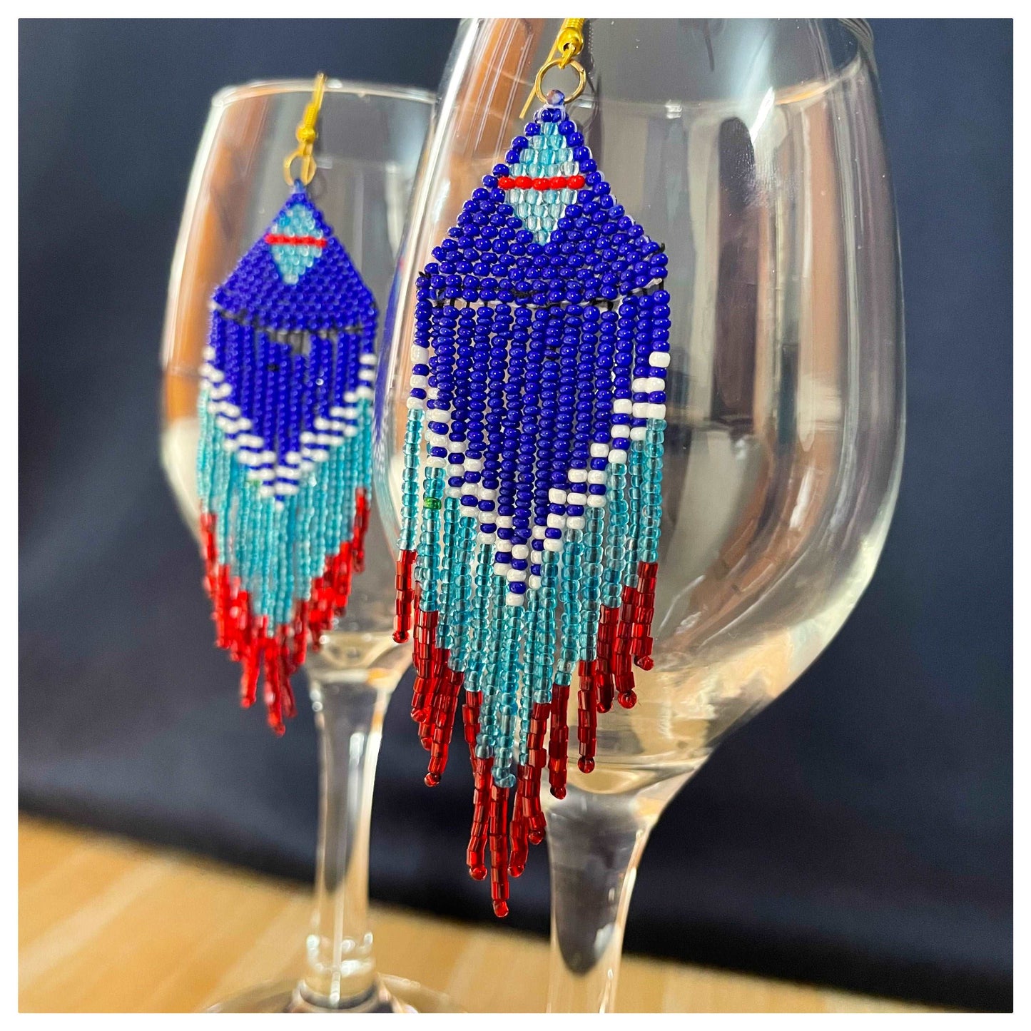 Neeli Jhaalar Earrings - beattrangi