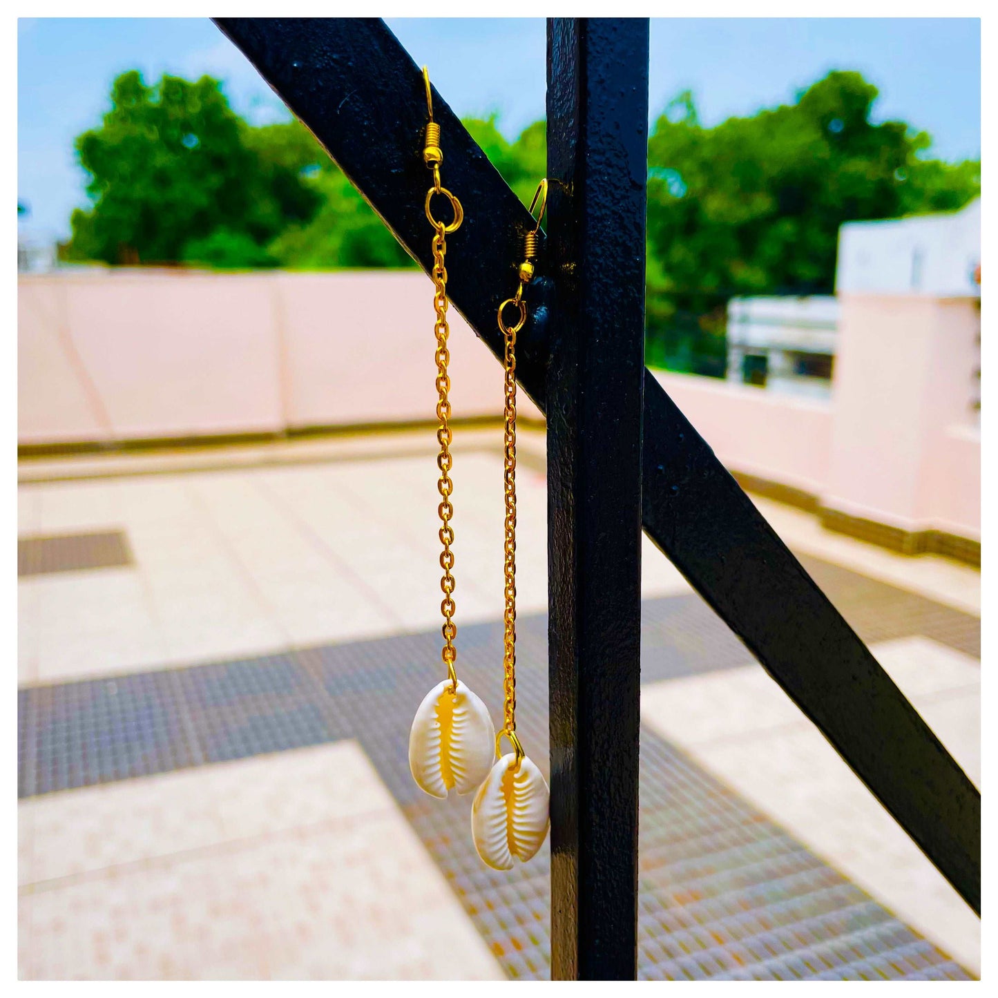 Shell Chains Earrings - beattrangi