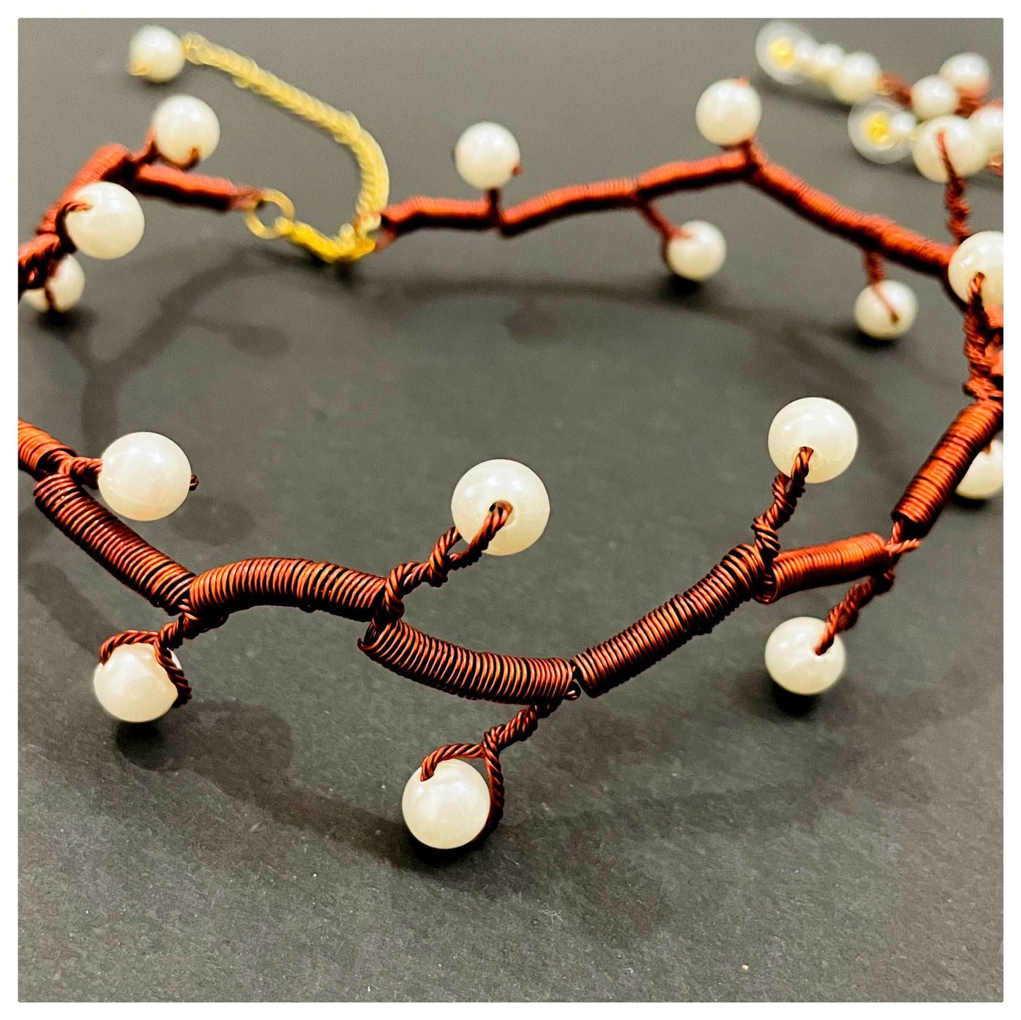 Pearl Branches Choker Set - beattrangi