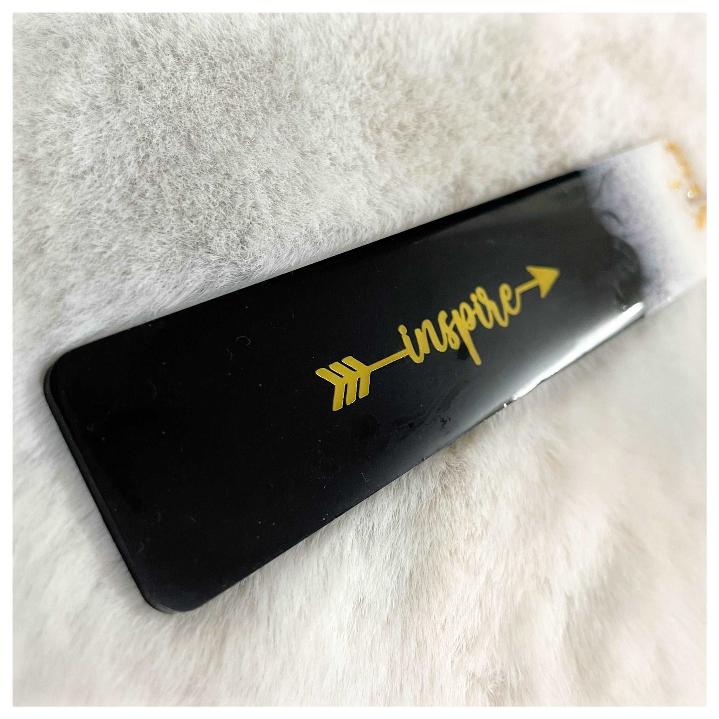 Black Inspire Bookmark - beattrangi