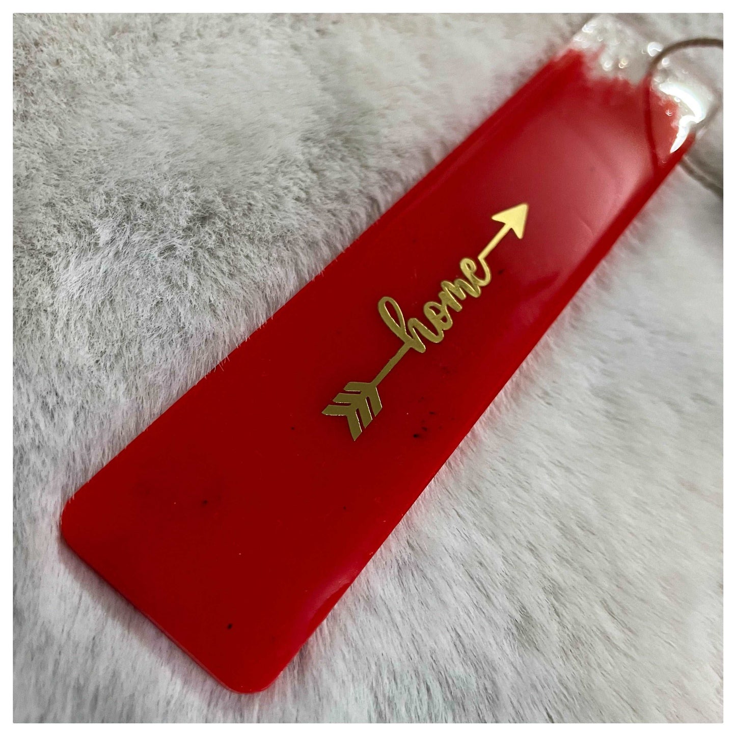 Red Home Bookmark - beattrangi