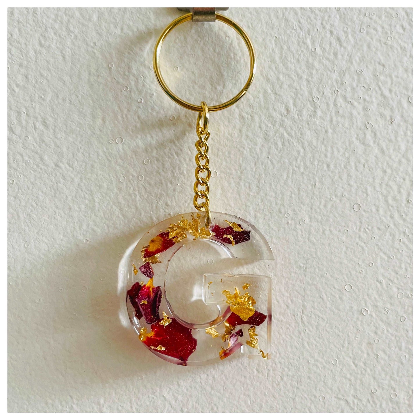 G letter keychain - beattrangi