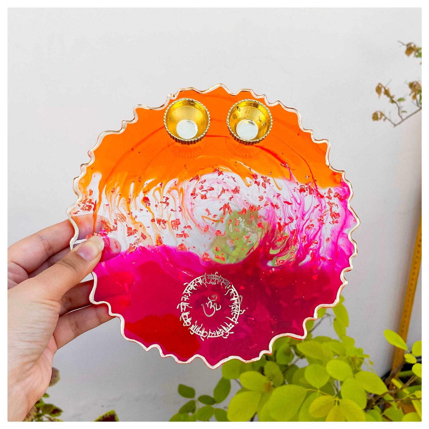 Gayatri Mantra Pooja Thali - beattrangi