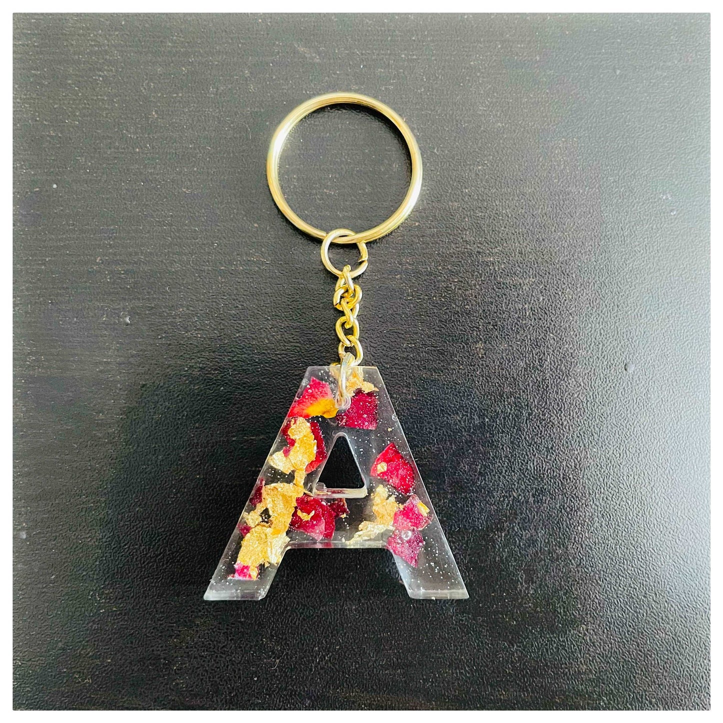 A letter keychain - beattrangi