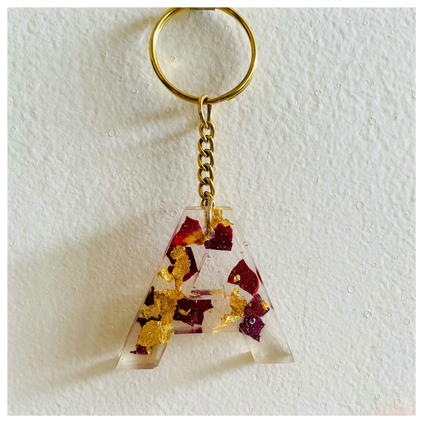 A letter keychain - beattrangi