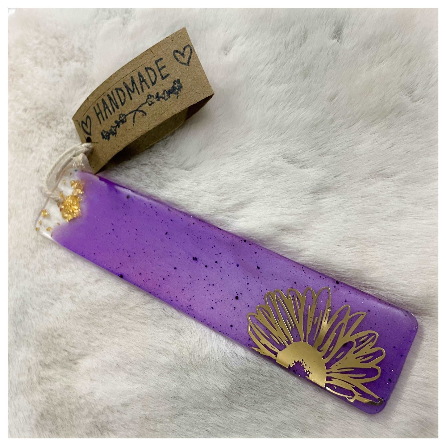 Lilac Flower Bookmark - beattrangi