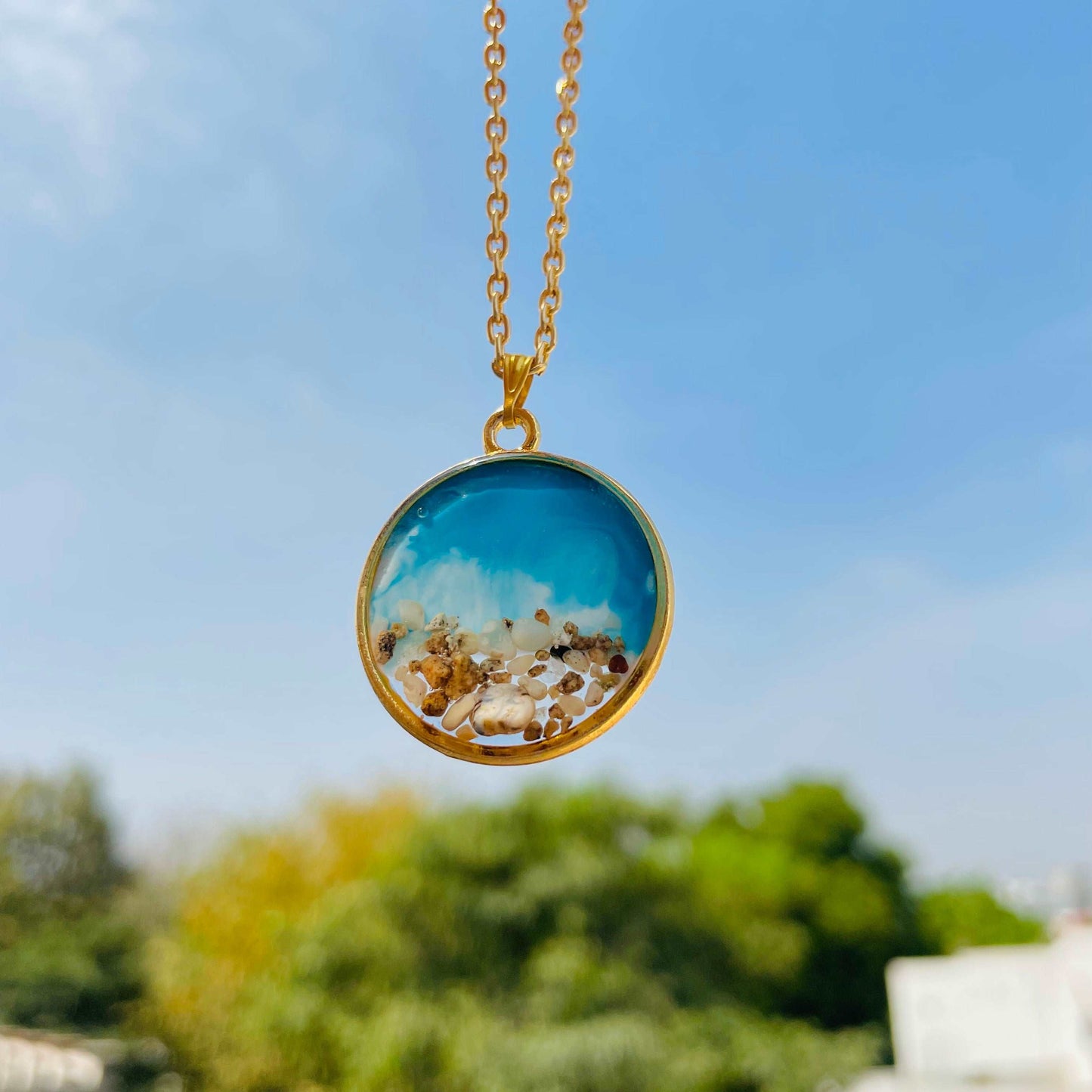 Pendant Set-Beach Love