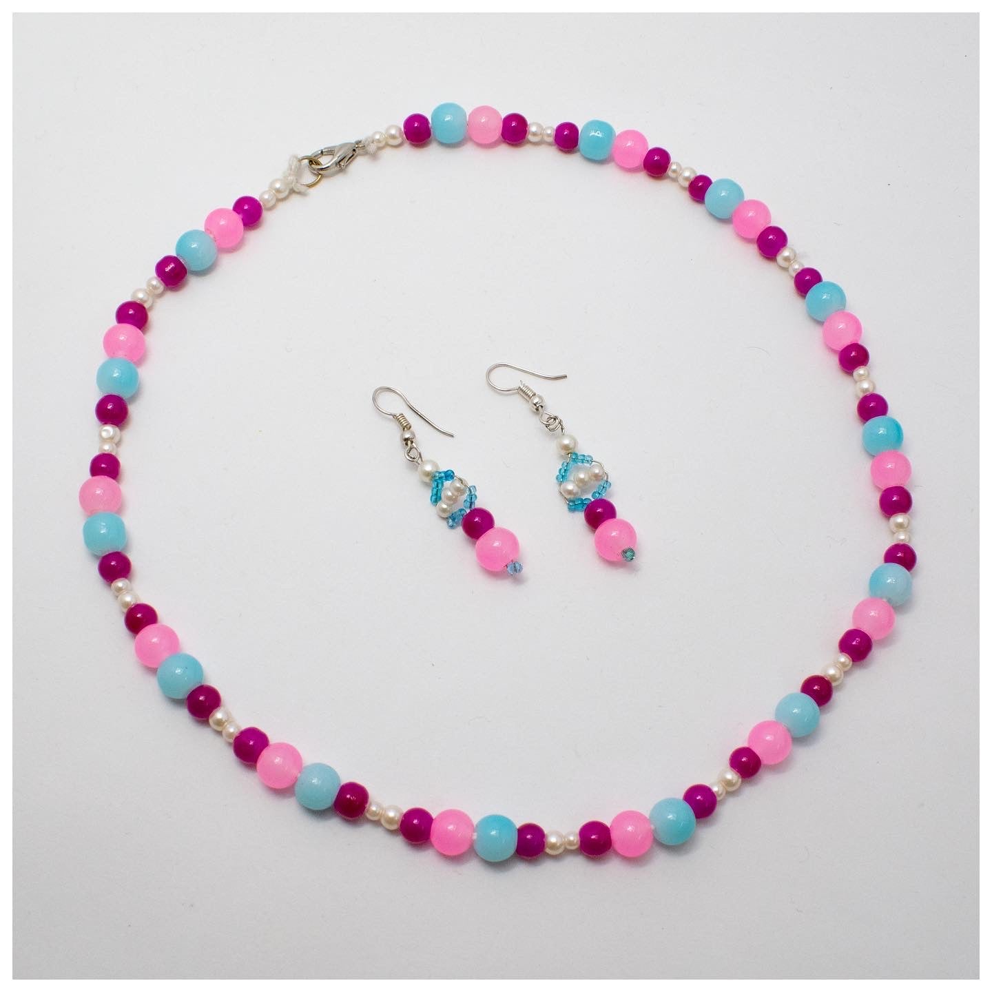 Pink moti store mala