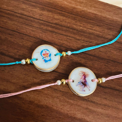 Kids Rakhi: Doremon & Princess