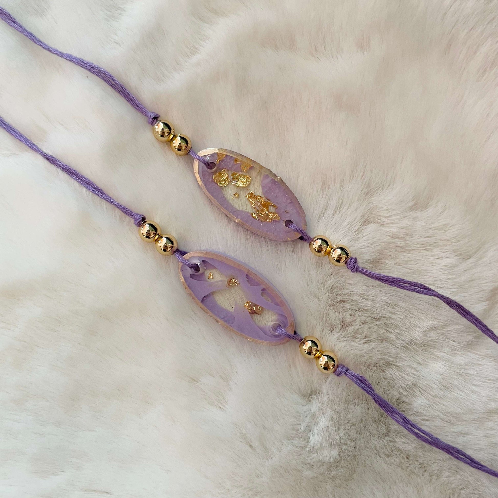 Lavender BRO Rakhi