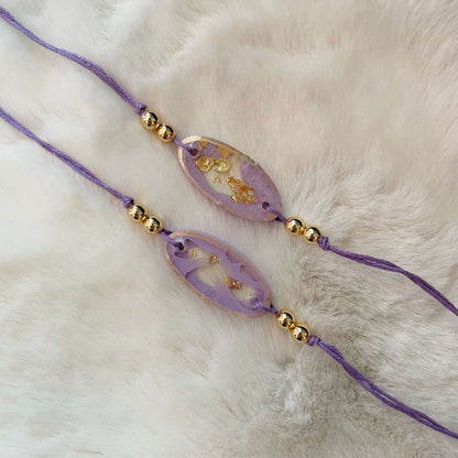 Lavender BRO Rakhi