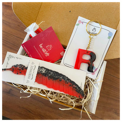 Bookmark Keyring Hamper