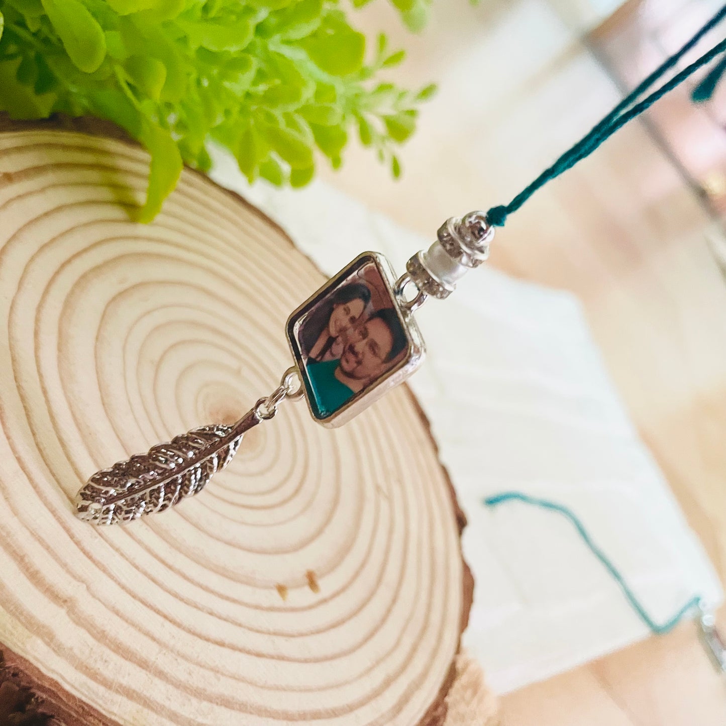 Photo Customised Rakhi for Bhai Bhabhi