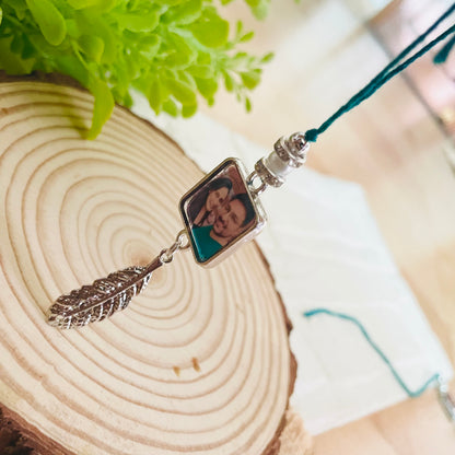 Photo Customised Rakhi for Bhai Bhabhi
