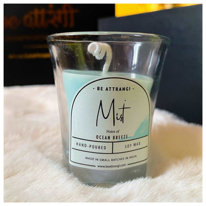 Mist Tequila Glass Soy Candle - beattrangi