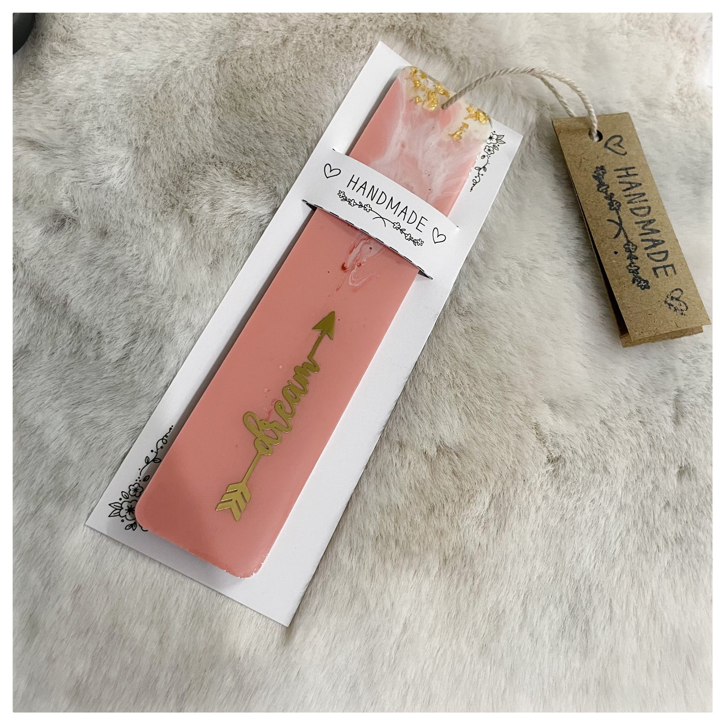 Pastel Pink Dream Bookmark - beattrangi