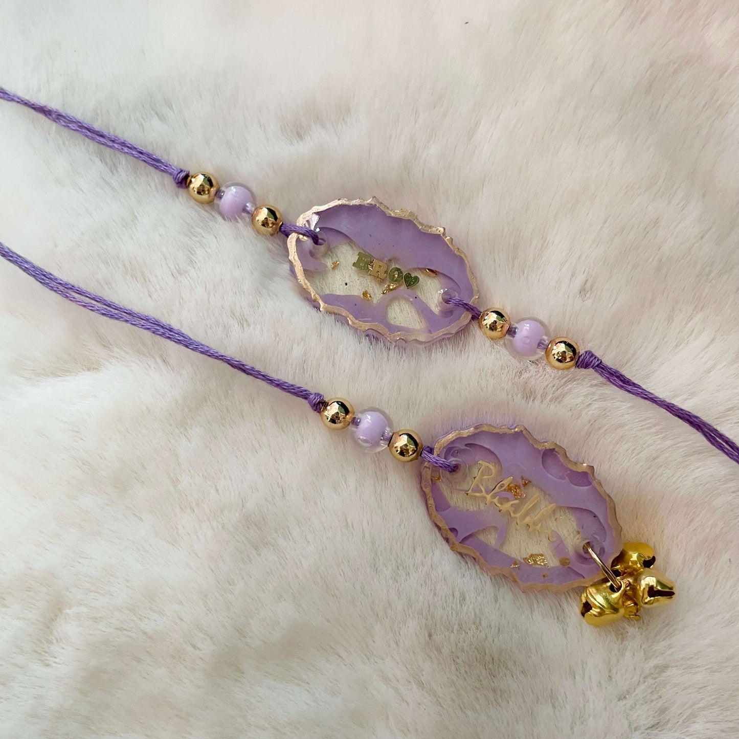 Lavender BRO Rakhi