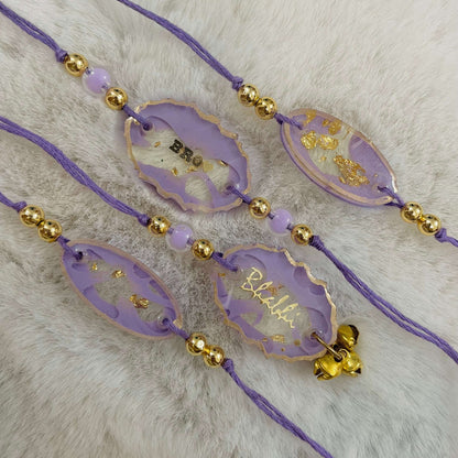Lavender BRO Rakhi