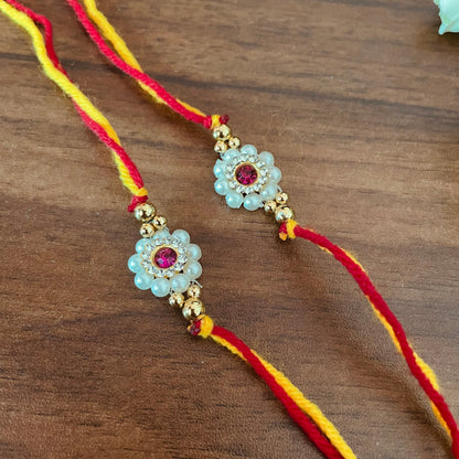 Shaahi Moti Rakhi Set